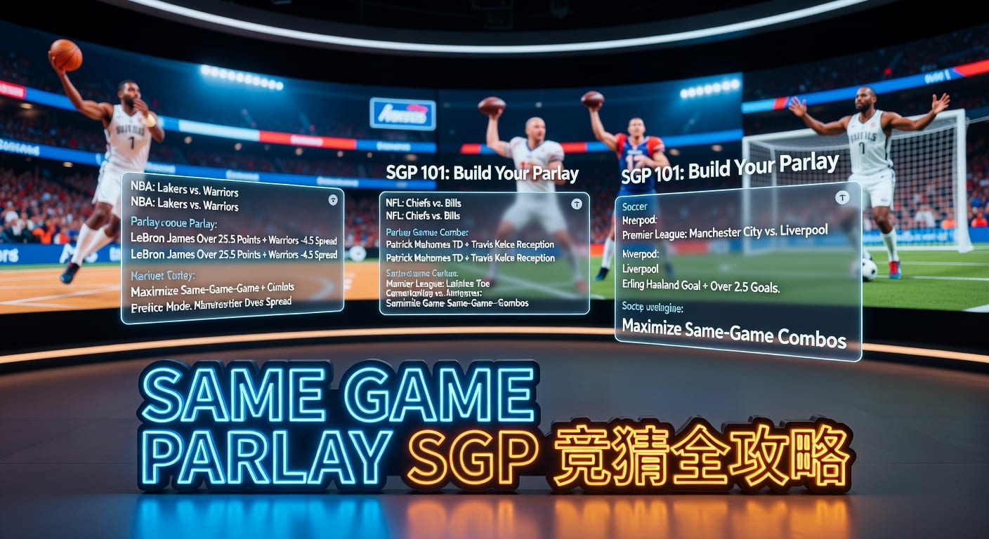 超级过关 same game parlay SGP｜组合玩法与风险控制
