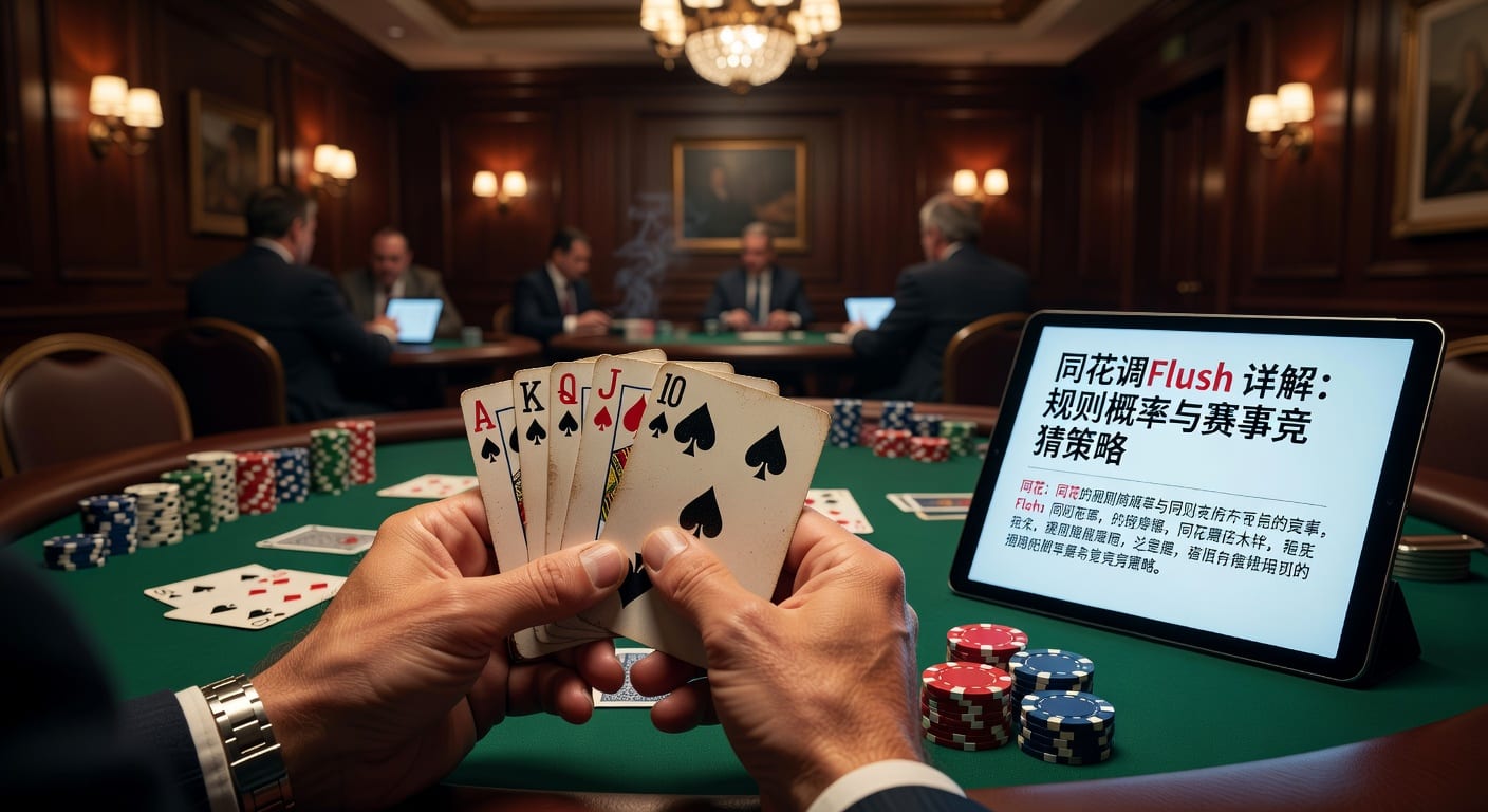 同花顺 straight flush｜牌型识别与实战判断