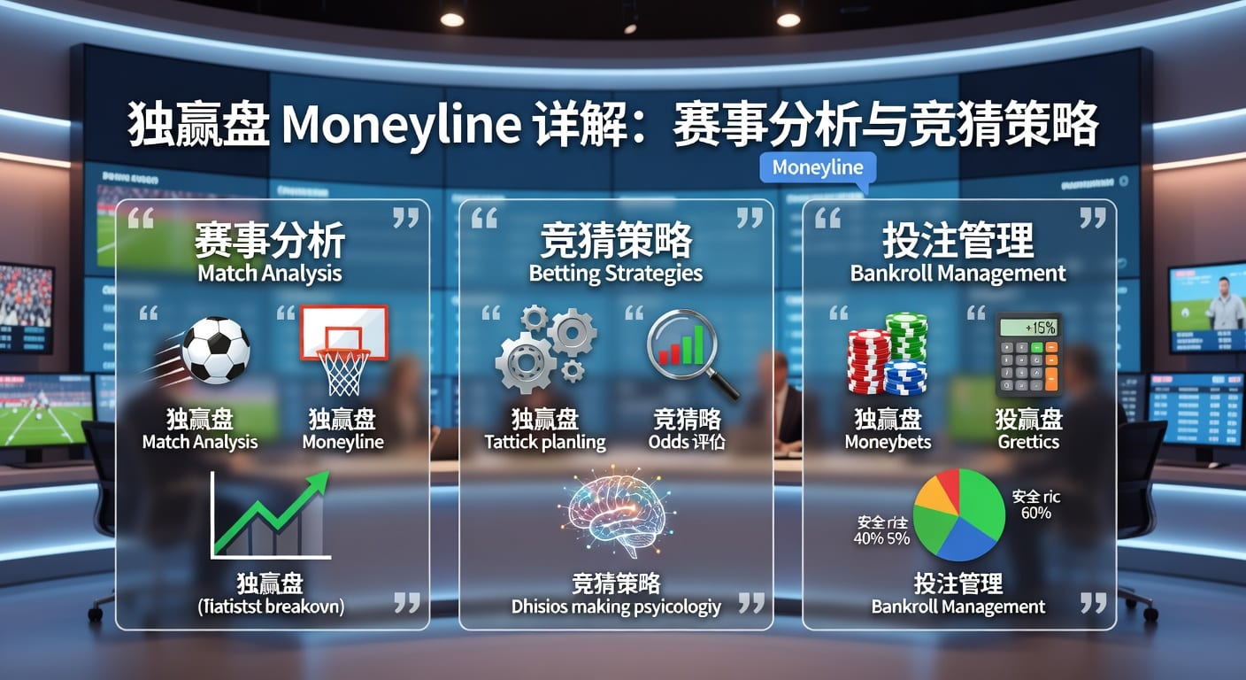 独赢盘 moneyline 入门与实战判断｜赔率体育官网